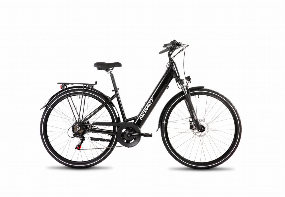 Rower elektryczny ROMET PROECO WAVE AN 1.0 R 504WH grafitowy