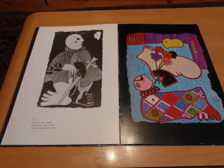 Ciclo Camões - José de Guimarães - 1979/1981 - Raro Livro - Ilustrado