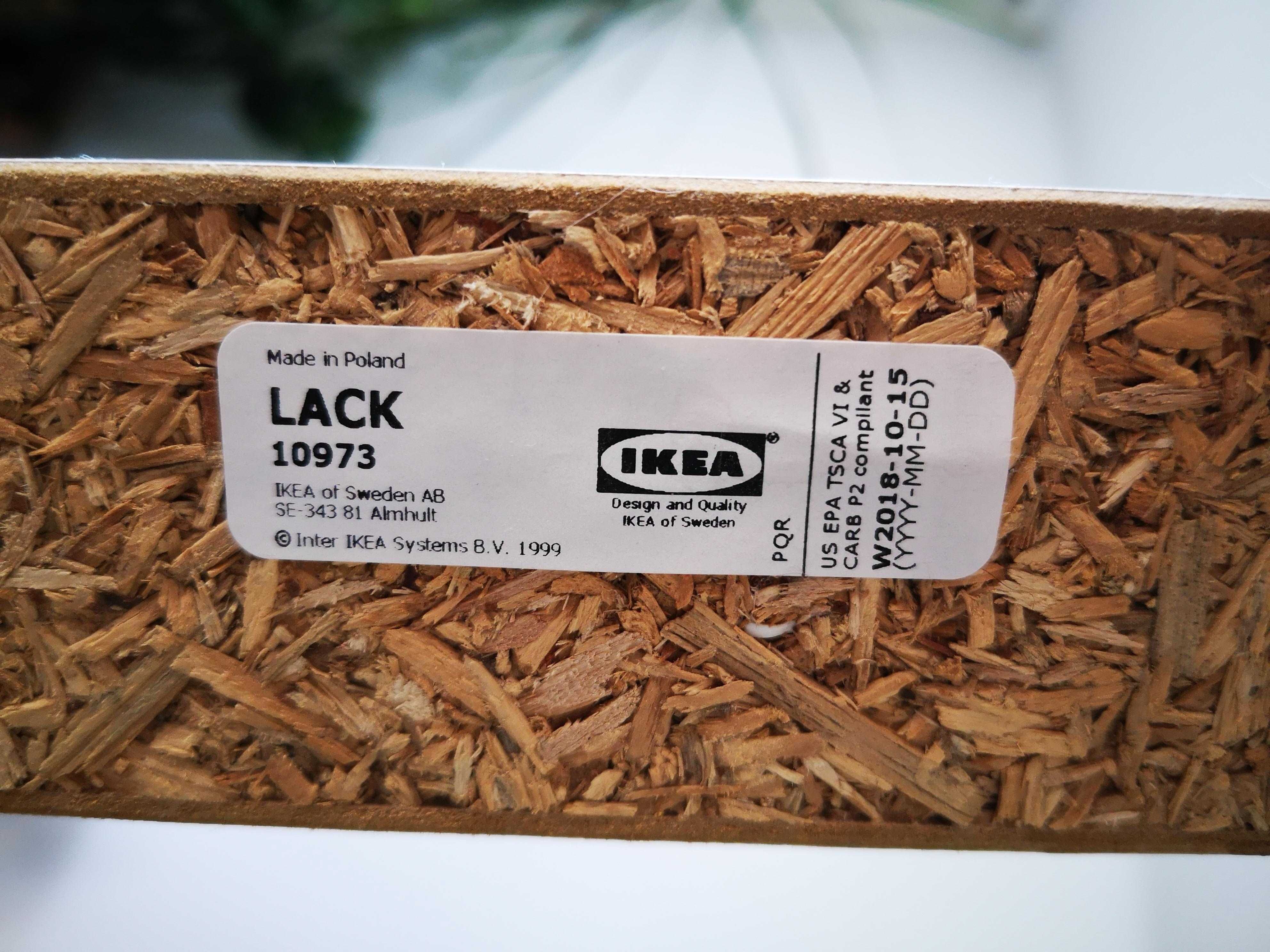 IKEA lack półka ścienna wisząca 190x26 cm. BIAŁA