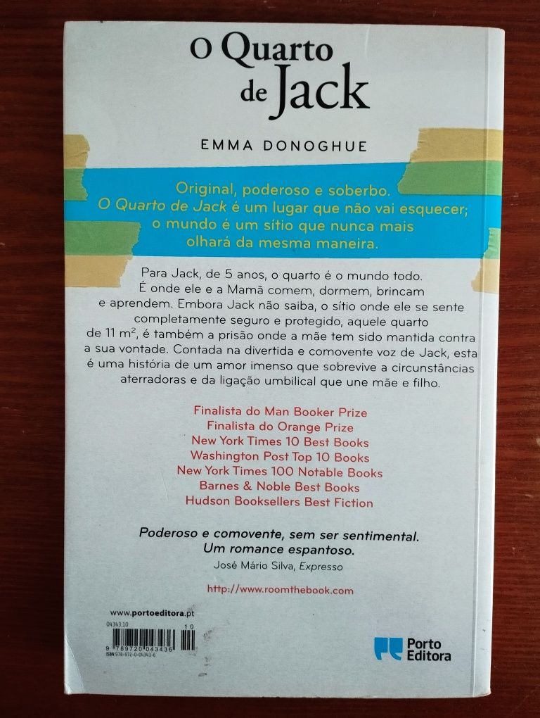 O Quarto de Jack - Emma Donoghue