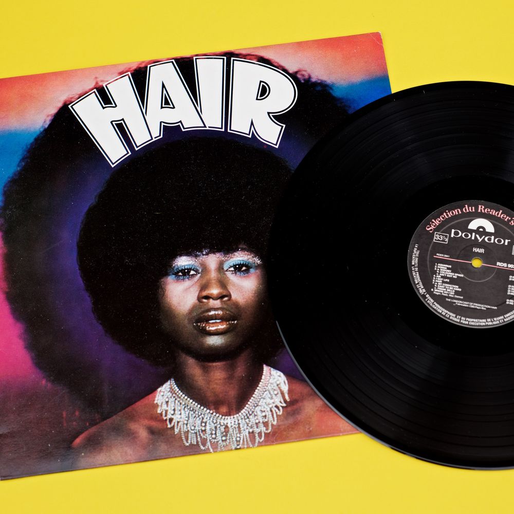 Вінтажний вініл Hair (The Musical) vinyl LP album (LP record) 1979