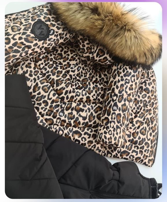 Зимний комплект,  куртка, штаны, полукомбинезон для девочки