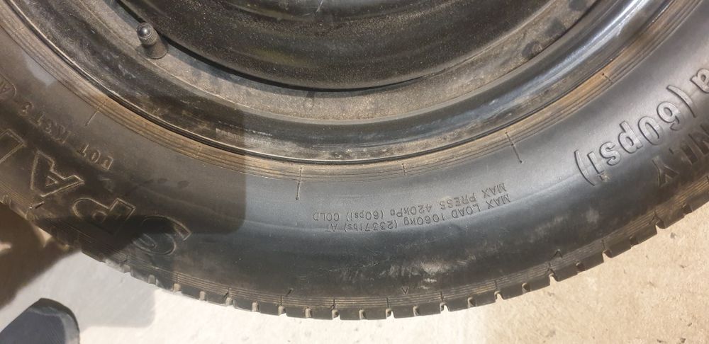 Докатка Оригінальна Запаска  5х114,3 R18