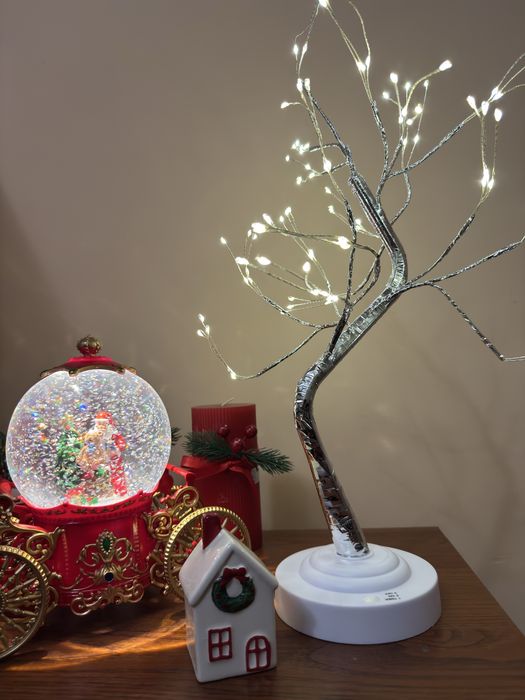 Карета нічник новорічний ліхтар