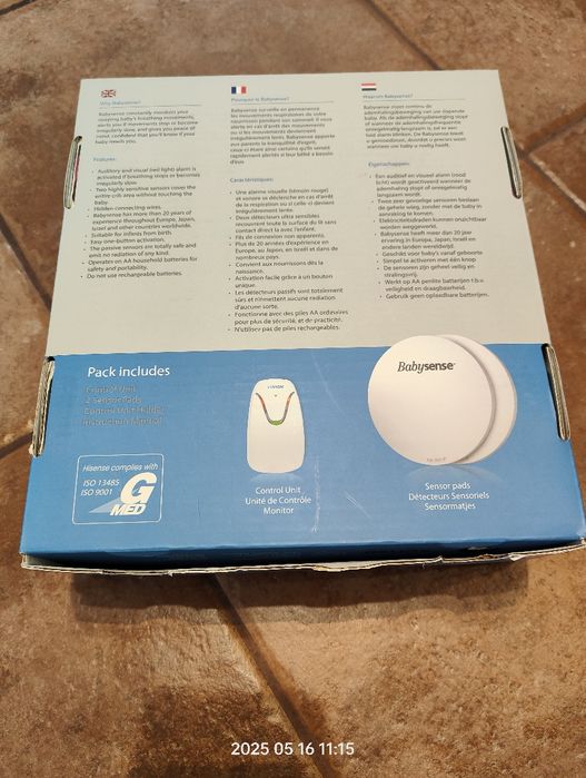 Babysense 7 monitor oddechu