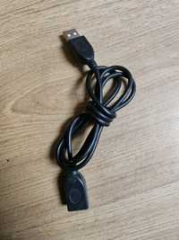 Kabel przedłużający USB męsko-żeński 0.9m