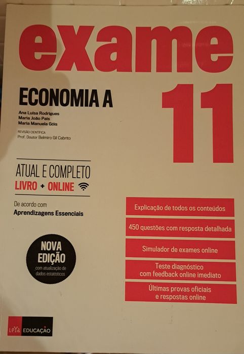 Livros preparação para exames - 11⁰ e 12⁰ ano - já só tenho 3 (baixa d