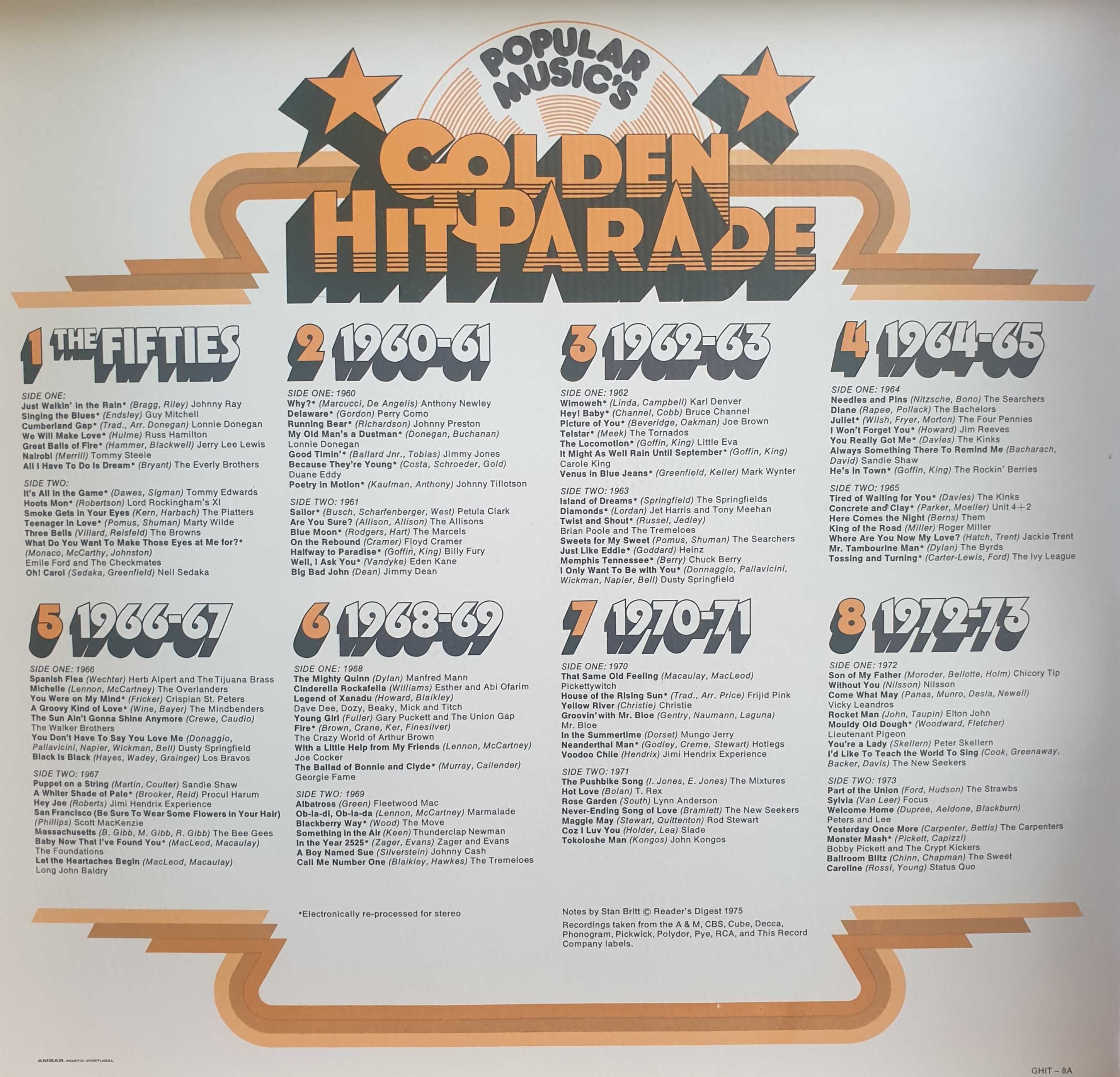 Coletânea "Golden Hit Parade"