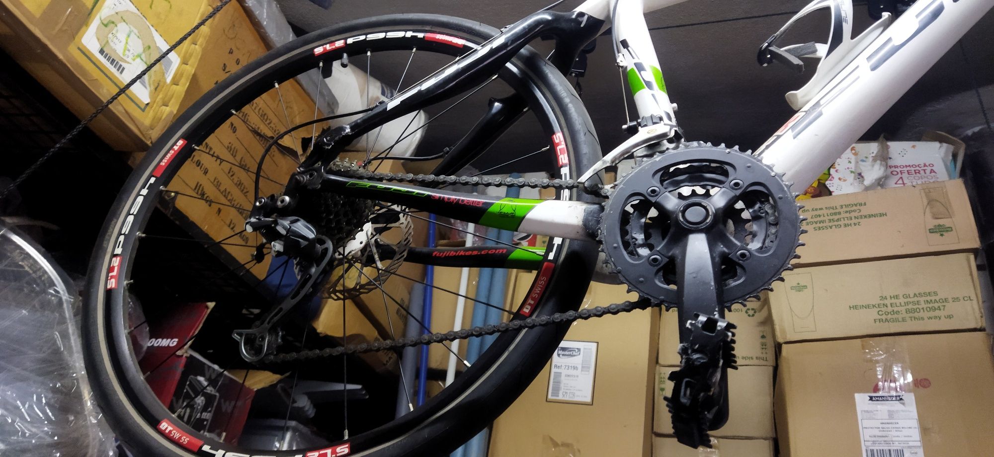 Bicicleta em carbono