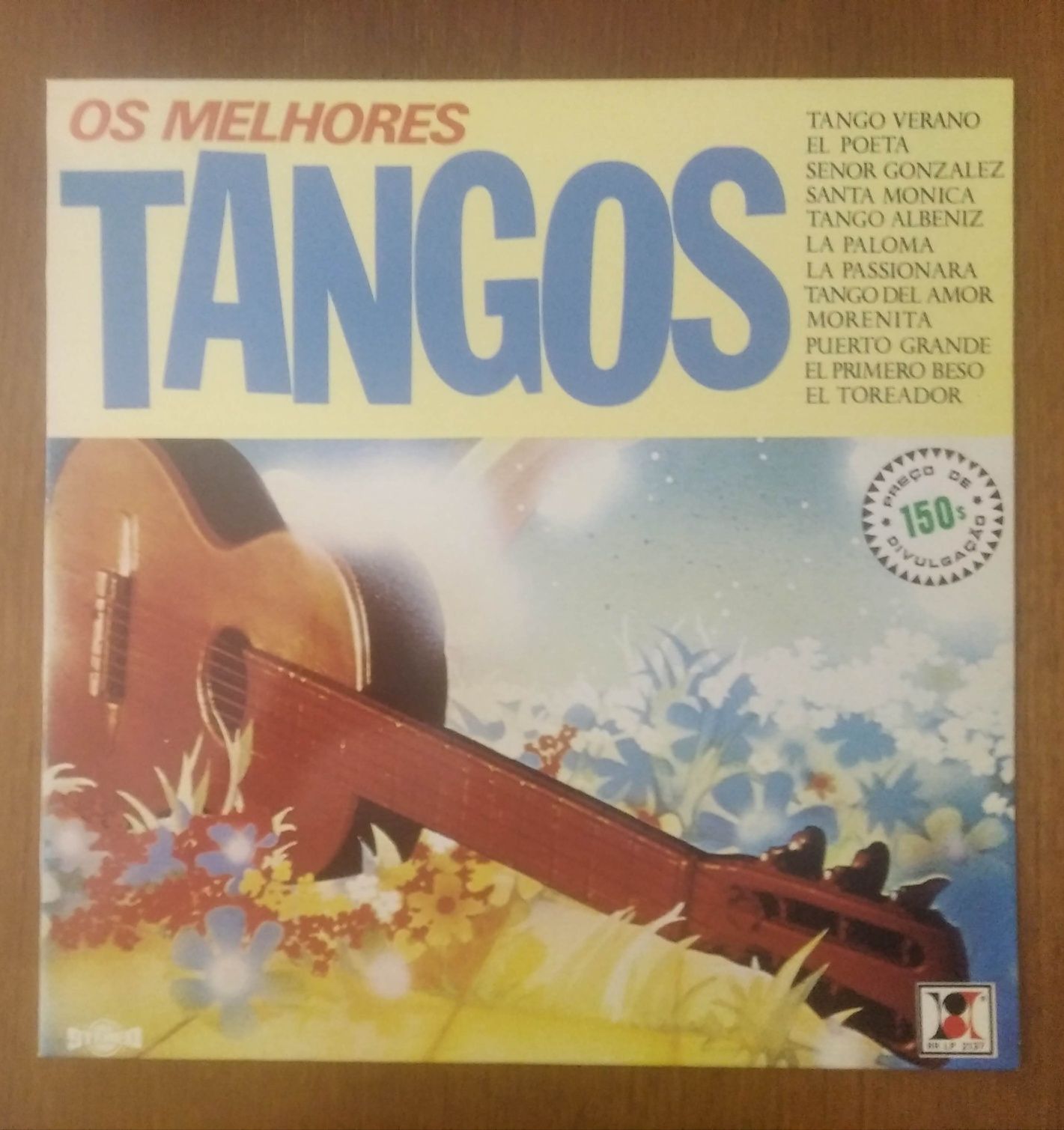 Disco de vinil "Os Melhores Tangos"