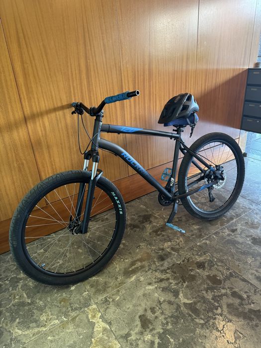 Bicicleta rockrider st 120 azul