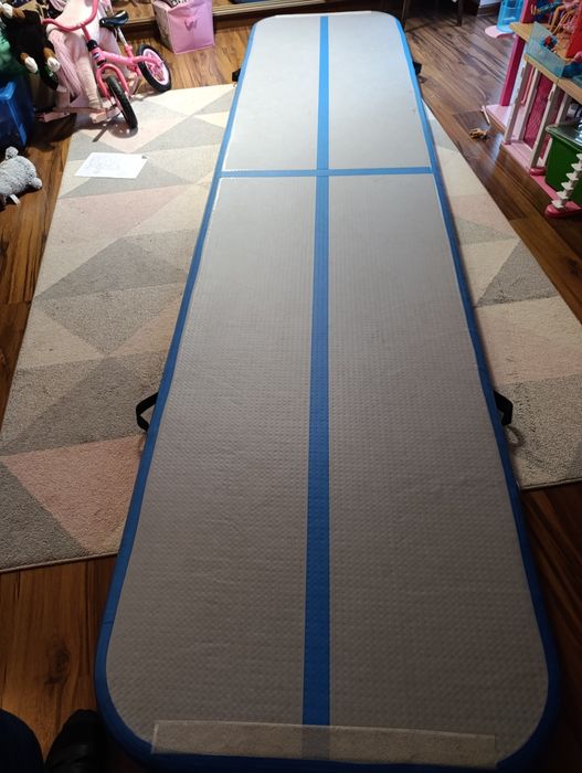 Gimnastyczny AIRTRACK Ścieżka Akrobatyczna Pompka + Torba 4m