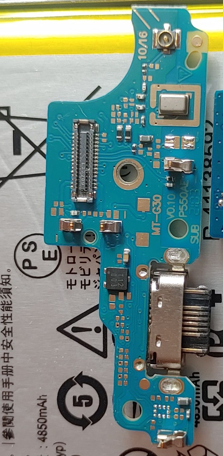 Plytka usb C Motorola G30