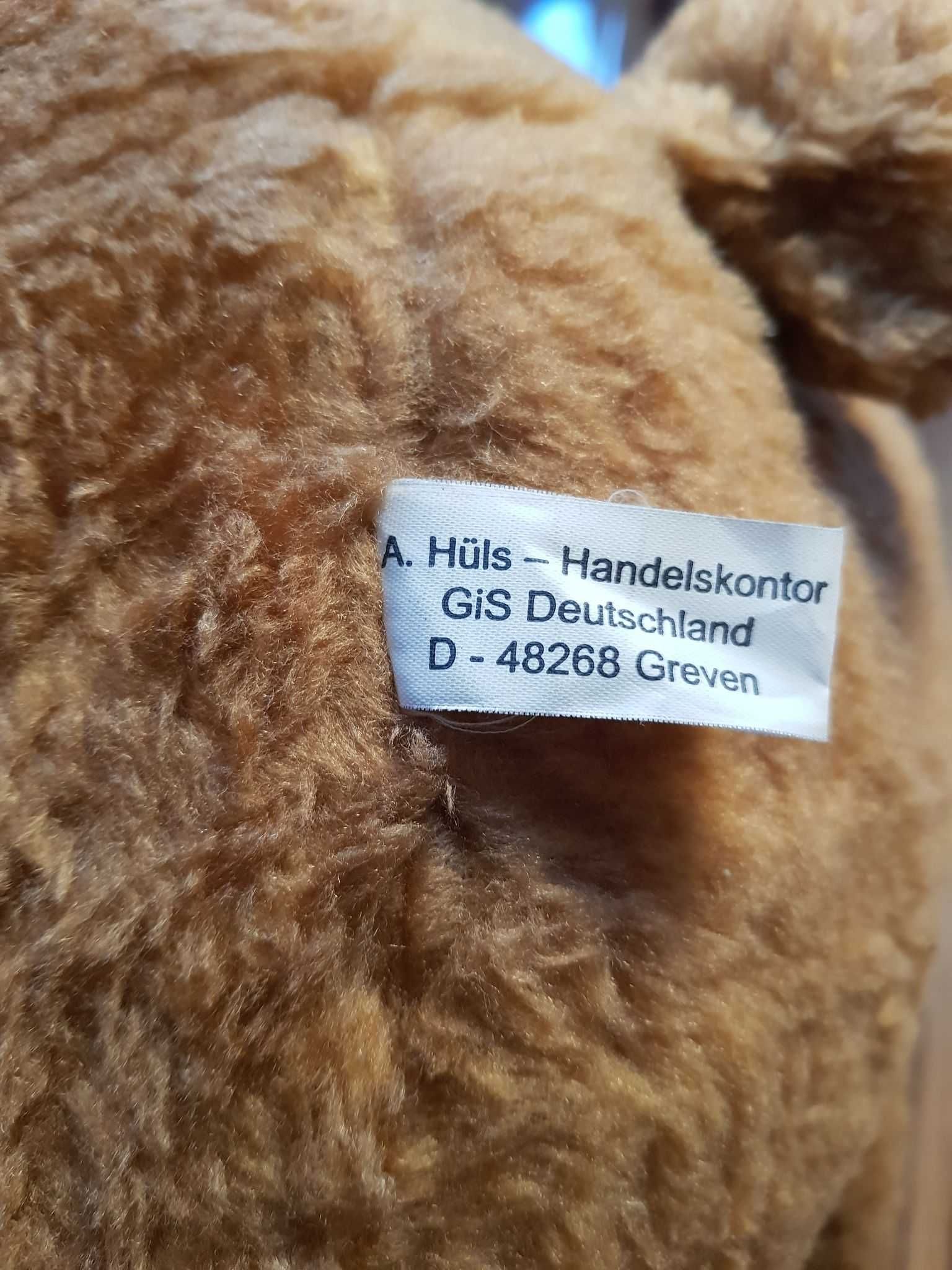 pluszowy łoś  renifer GiS Deutschland vintage pluszak maskotka zabawka