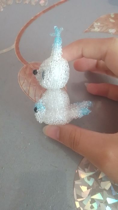 Кицунэ из бисера