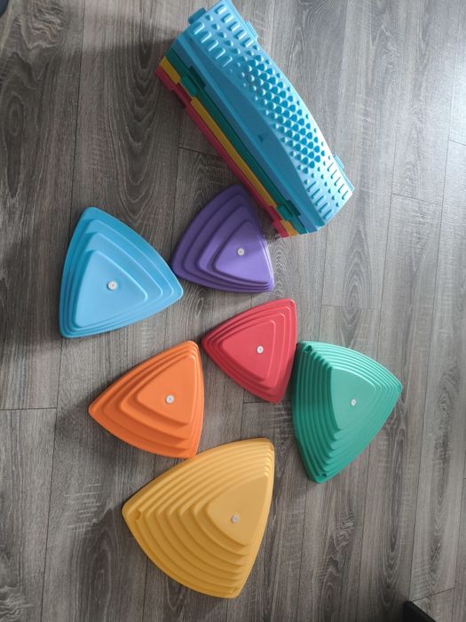 Ścieżka sensoryczna kamienie rzeczne dla dzieci