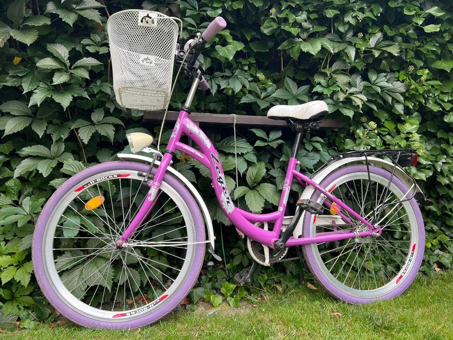 Rower 24 całe damski