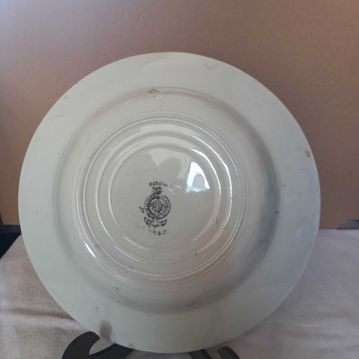 Par de pratos cavalinho séc XIX