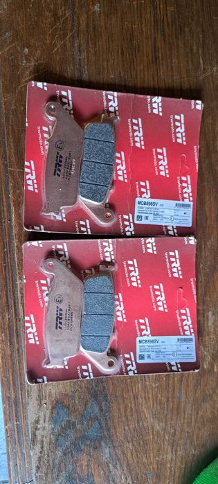 TRW MCB598SV x2 Zestaw klocków hamulcowych, hamulce tarczowe