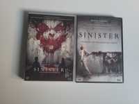 Filmy DVD Zestaw Sinister 1-2 Komplet Horror