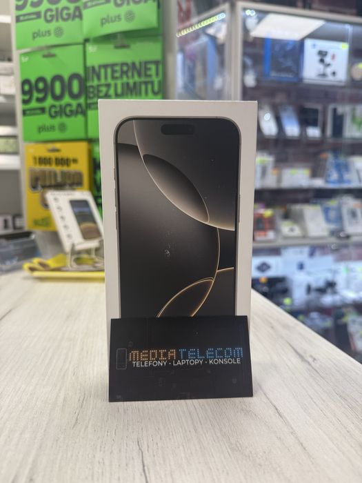 Iphone 16 Pro Max 256GB (NOWY) Natural Titanium