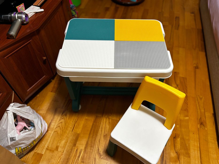 Дитячий багатофункціональний столик і стільчик Poppet Трансформер 6в1