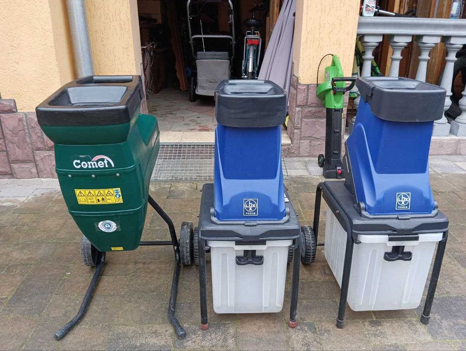 Садові подрібнювачі гілок (Шредери)