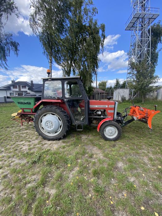 Massey Ferguson 255 z TUZ + pług i siewka