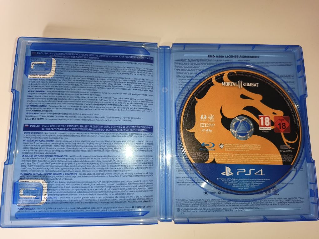 Gra Ps4 Mortal Kombat 11 PL gry PlayStation 4 Tekken 7 Crash NFS Mafia