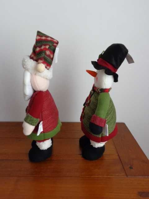 Pai Natal e Boneco de Neve