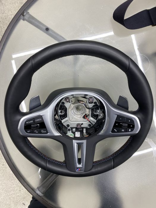 М руль BMW X5 G05 LCI вибро подогрев лепескт