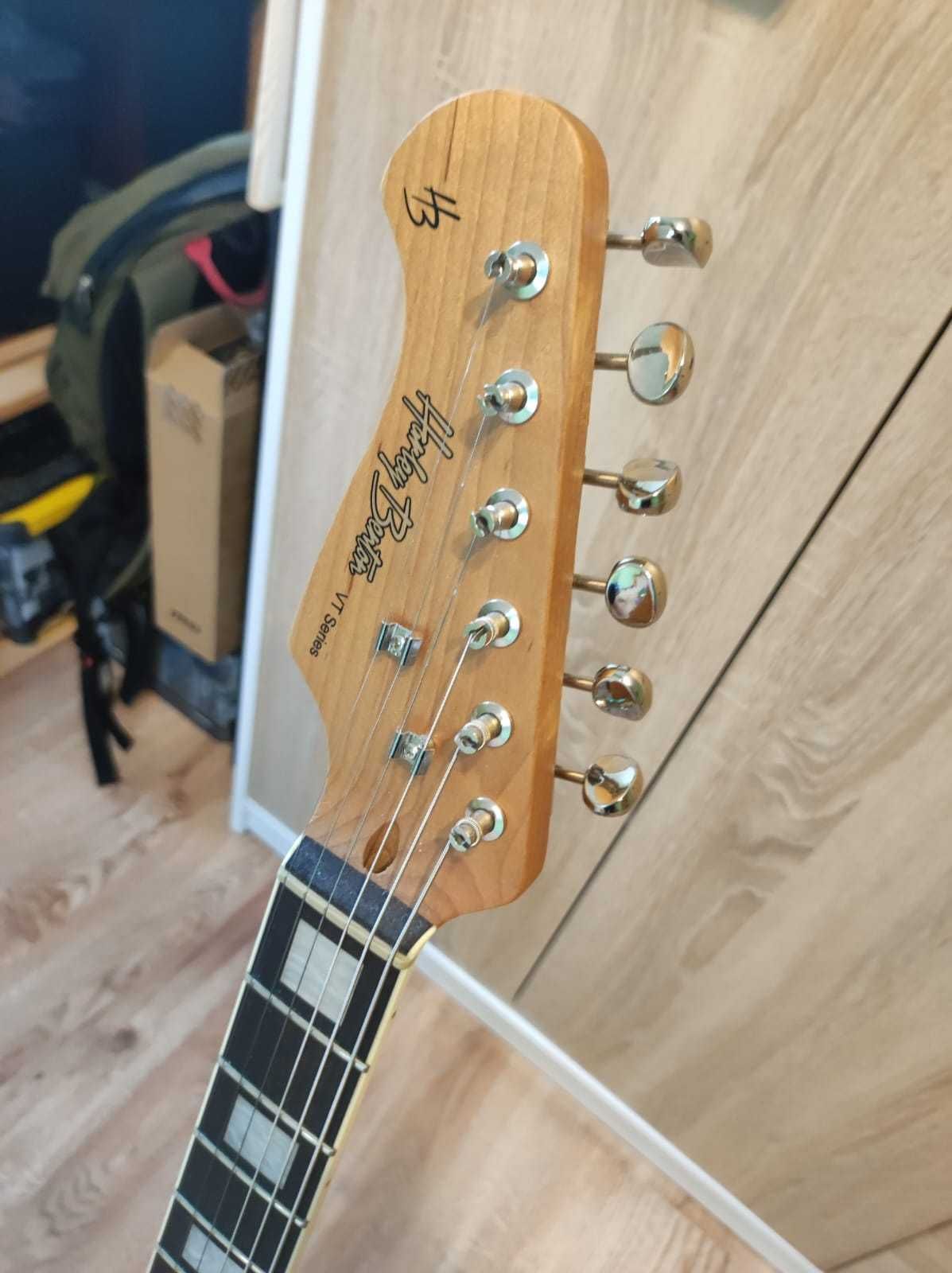 Gitara elektryczna Harley Benton JA-60 LH +wzmacniacz+stojak+kabel !!!