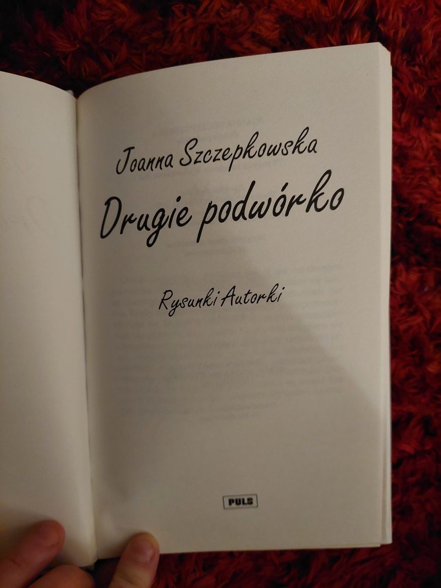 Książka/ Joanna Szczepkowska/ Drugie  podwórko