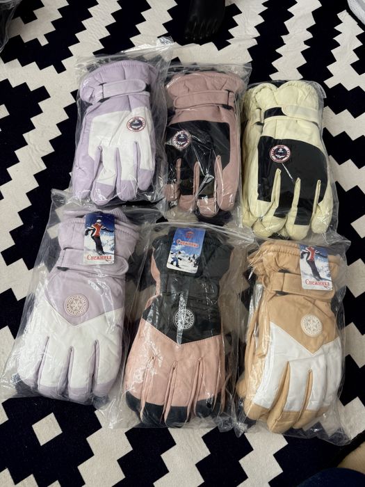 Круті рукавиці лижні жіночі/чоловічі горнолижні