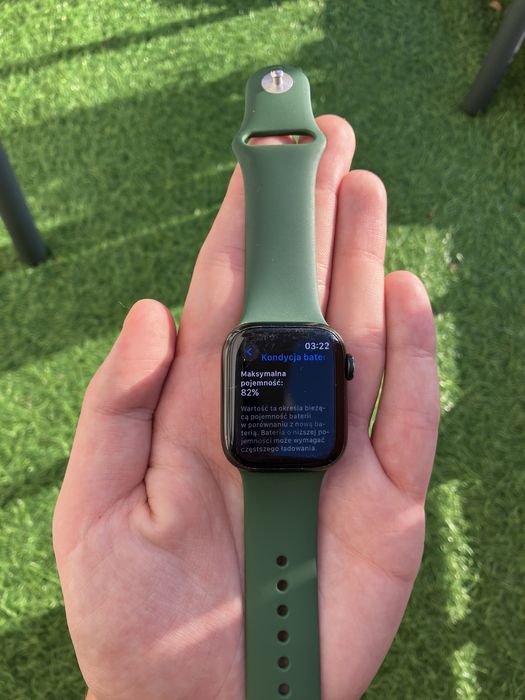 Apple Watch 7 cellular LTE zielony green
