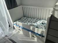 IKEA STUVA FRITIDS łóżeczko z szufladami 60x120 cm