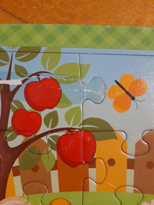 Puzzle dziecięce zwierzaki