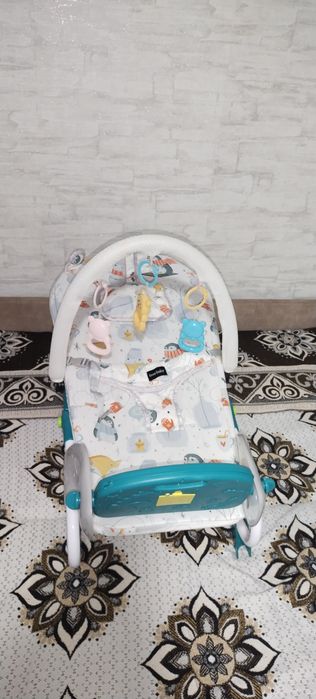 SPOKOSPOKO
Дитячий стілець шезлонг-гойдалка для годування SPOKO SP-818