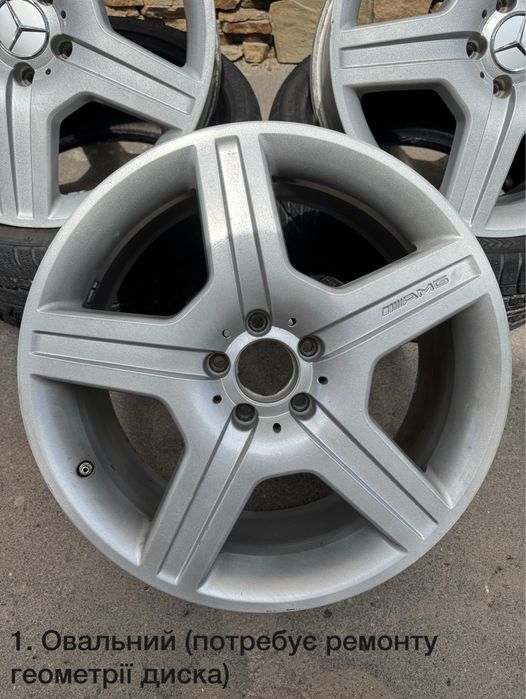 Оригінальні диски Mercedes-Benz AMG 5х112 8,5J19 H2 ET43.