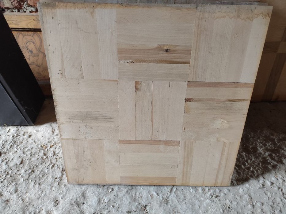 Паркет дубовий щитовий новий