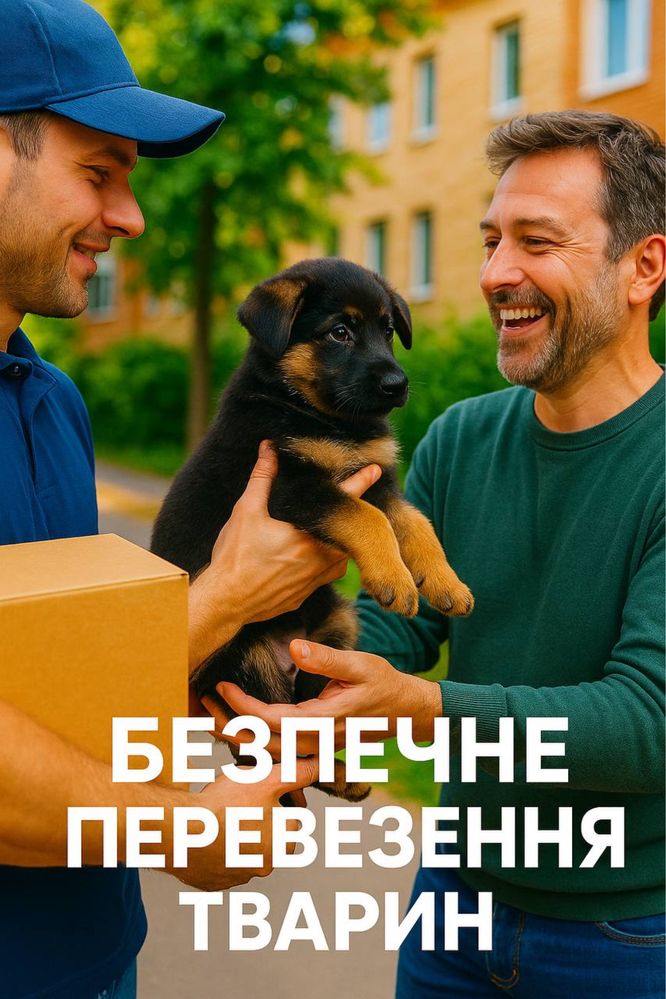 Перевезення  тварин по Україні і за кардон котиків собочок