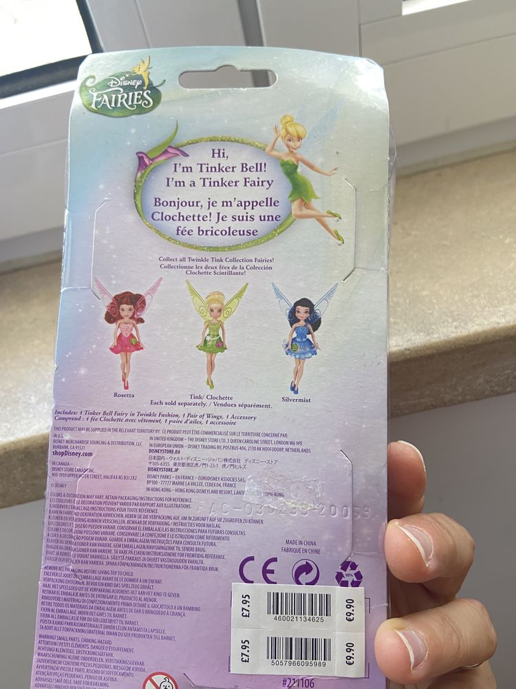 Boneca nova da disney fairies nova
