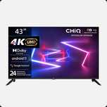 Nowy CHIQ 43 cali 4K UHD hdr Smart WIFI DVB-T2 HEVC U43G7LX gw3m
