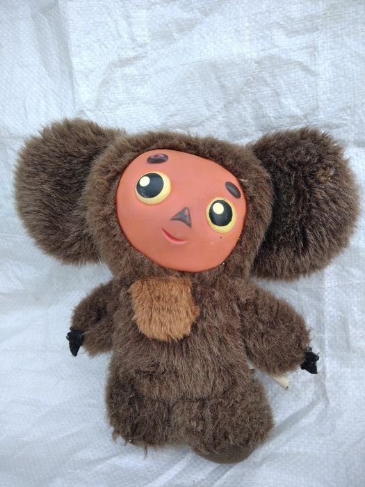 Игрушка Чебурашка музыкальный шкатулка СССР