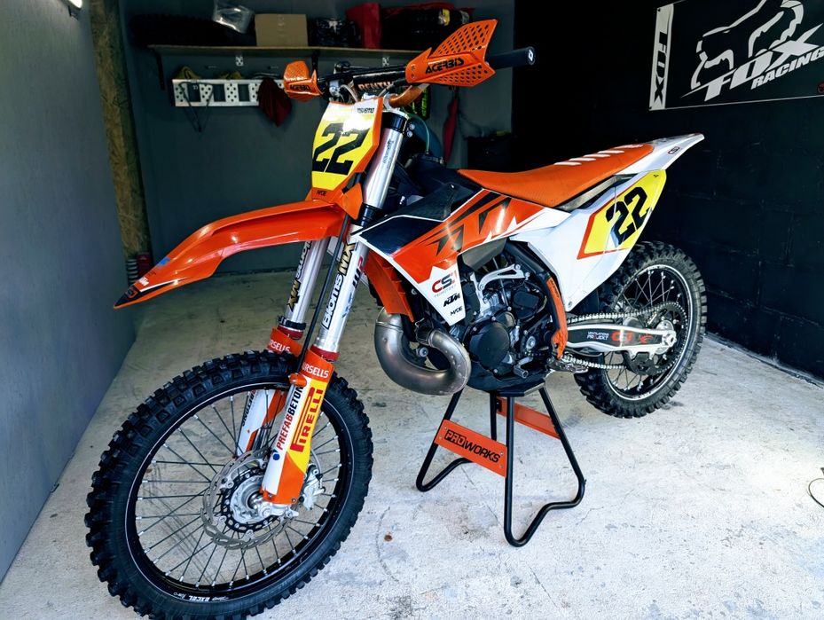 KTM SX 250 2T 2023 rok, musy, One Gripper. Stan b.dobry. SXF SX EXC