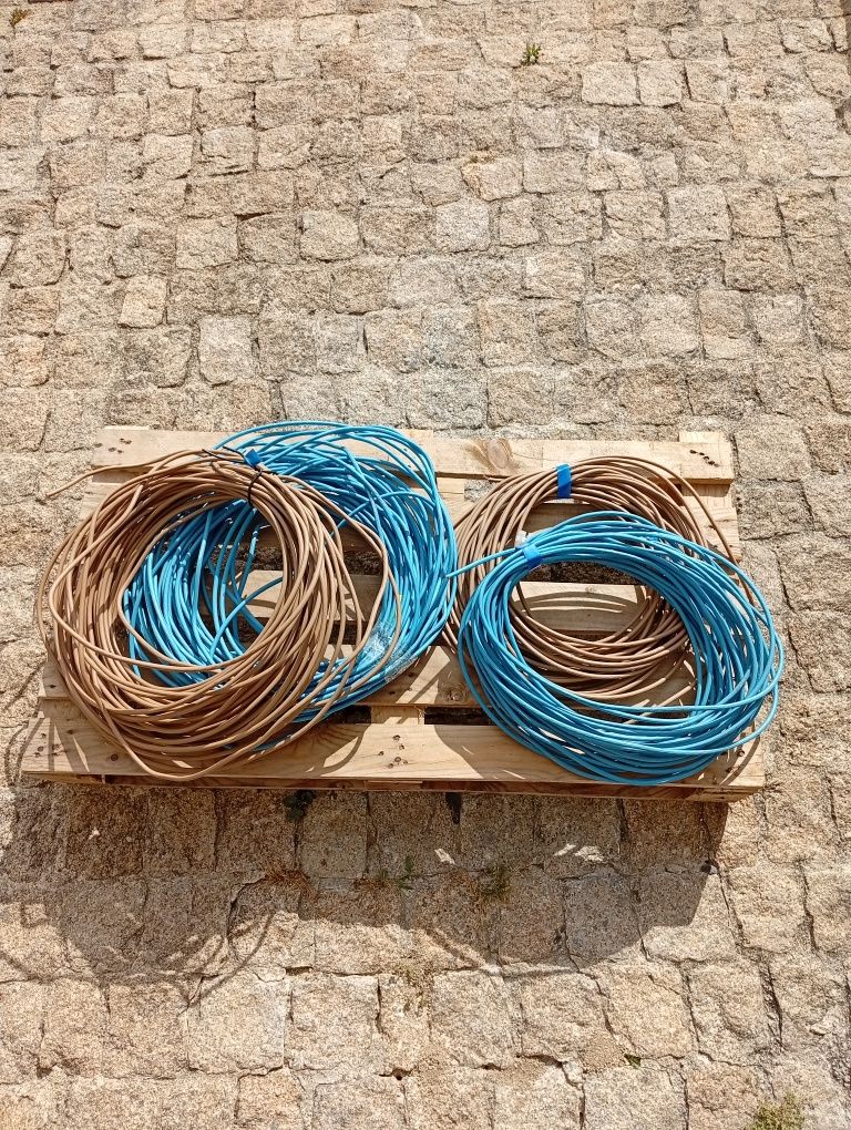 Cabos 16mm cobre rígido NU (fase e neutro)