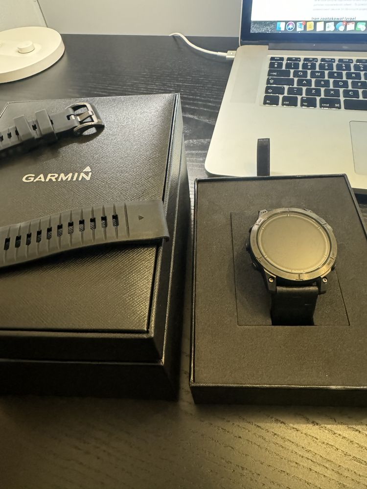 Garmin fenix 8 stan perfecto! Dwa paski