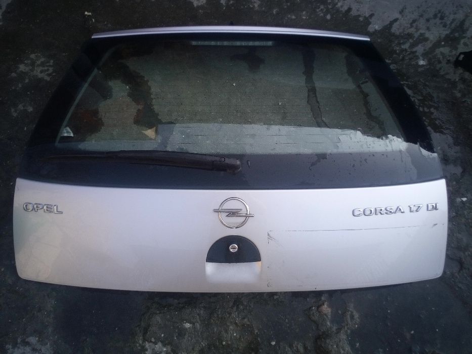 klapa kompletna opel corsa c Z147 zderzak tył