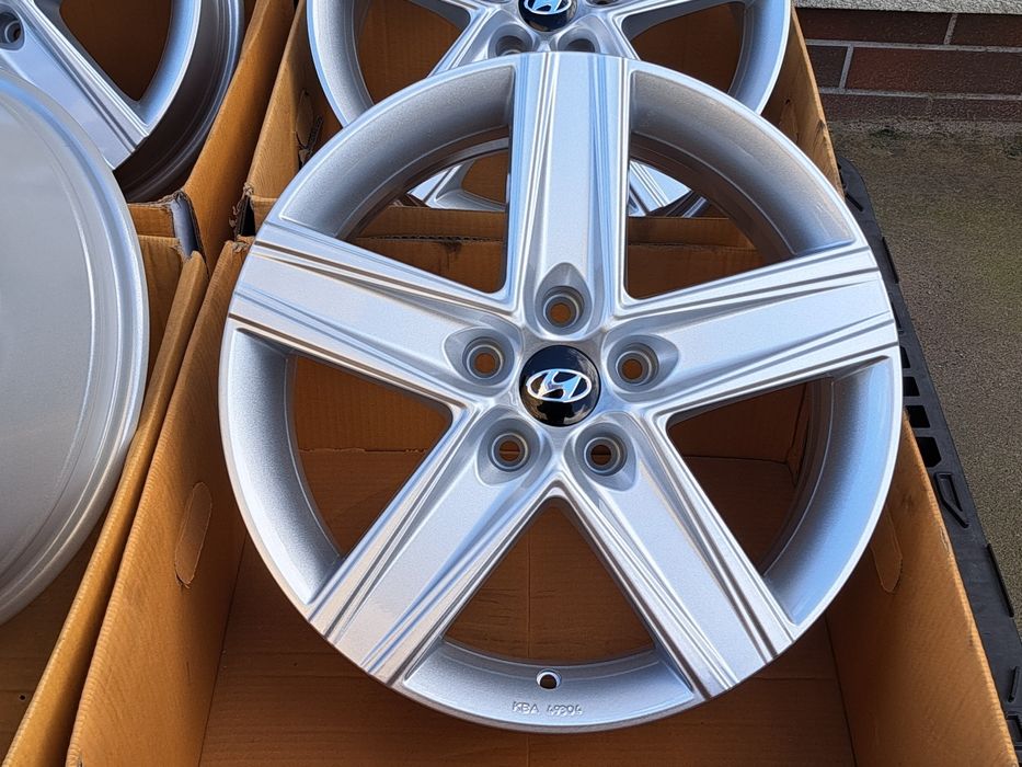 Alufelgi 17 Hyundai 5x114,3 I30 I40 IX20 Ix35 Tucson Kona Elantra #10