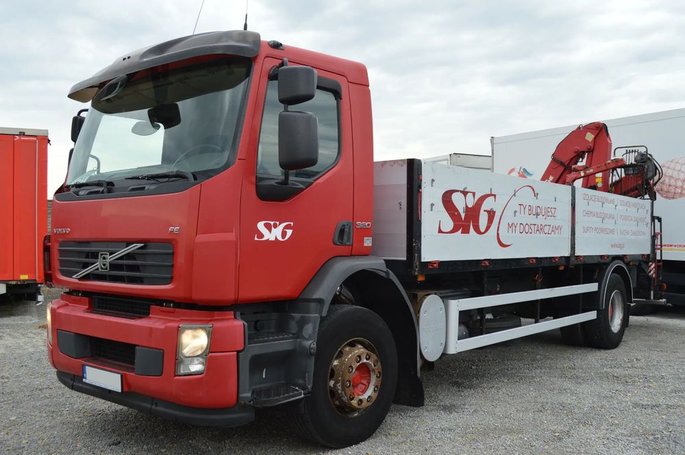 Volvo FE 18.320 SKRZYNIA+HDS SALON PL  nr.168 1.Wł Blokada Mostu Widły do Palet Rotator "22.5 4560 kg HDS